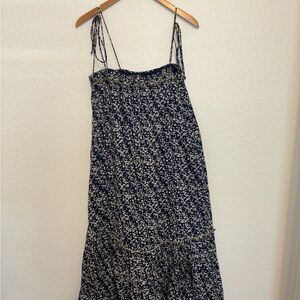 Floral Maxi Dress with Spaghetti Straps